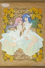[중고] 태피스트리 [단품] 환 이로하 & 나나미 야치요 신작 일러스트 B2 태피스트리 [Blu-ray / DVD 마기아 레코드 마법 소녀 마도카 ☆ 마기카 외전 2nd SEASON & Final SEASON] 애니메이트 전 5 권 연동 구입 특전