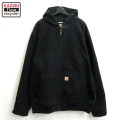 00s Carhartt シンサレート Thinsulate アクティブパーカー ダック ジャケット メンズ 表記XXLサイズ