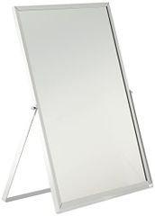 メリー アルミ 卓上ミラー 特大 見やすい大型 スタンド式 AD-605