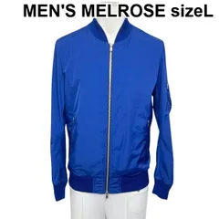 ◆ メンズメルローズ MEN'S MELROSE ブルゾン ブルー ４ M～L メンズ S5V598のサムネイル