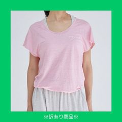 prasamana-T [TL01132] Tシャツ　トップス　リネン　ヨガウェア　訳あり