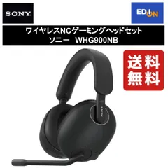 【11917】ワイヤレスNCゲーミングヘッドセット ソニ－　WHG900NB