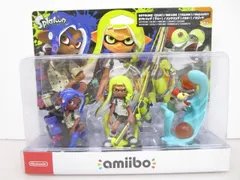 ［迅速対応］☆新品未開封☆Nintendo アミーボ スプラトゥーン３  トリプルセット  オクトリング・インクリング・コジャケ　323