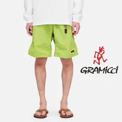 グラミチ GRAMICCI ショートパンツ ハーフパンツ 半ズボン 短パン クライミングパンツ ハーパン ナイロンパッカブルGショーツ NYLON PACKABLE G-SHORT ユニセックス 水陸両用 KIWI M L XL G4SM-P146