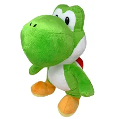 【新着商品】特大サイズ ぬいぐるみ スーパーマリオ ヨッシー グリーン TAITO イエロー (グリーン)