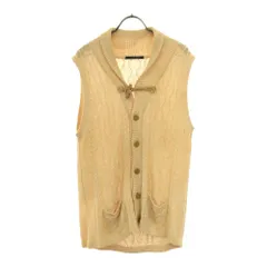 アーバンリサーチドアーズ リネン ケーブル編み ニットベスト 40 ベージュ URBAN RESEARCH DOORS レディース