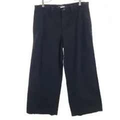 ワイズビスリミ 日本製 ワイド ロングパンツ S ブラック Y'sbisLIMI レディース