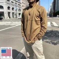 USA製 米軍 PCU ECWCS LEVEL2 グリッドフリース プルオーバー ジャケット コヨーテ XL 特殊部隊スペシャルフォース仕様 D145-18-0050ZV