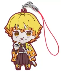 【中古】キーホルダー・マスコット(キャラクター) 我妻善逸(おにぎり) 「鬼滅の刃 滅! カプセルラバーマスコット2」