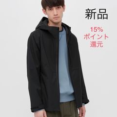 新品 UNIQLO ユニクロ ブロックテックパーカ 3Dカット XL - メルカリShops