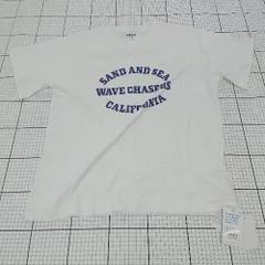 ◇ ⊂未使用 Roxy ロキシー タグ付き オーバーサイズ 半袖 Tシャツ カットソー サイズS ホワイト系 レディース E  【1509300015398】