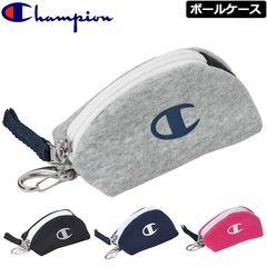 【カラー選択可】 Champion Golf チャンピオンゴルフ ボールポーチ 2球収納 C3-WG704B ボールケース ゴルフボールポーチ ゴルフボールケース ボール入れ メンズ レディース ユニセックス 新品【Champion Golf正規販売店】