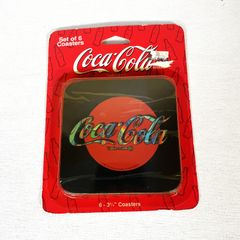 90s コカコーラ コースター 6枚セット　Coca Cola Coaster　アンティーク　ヴィンテージ　アメトイ