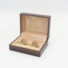 2025年最新】DUNHILL / ダンヒル カフス カフリンクス ゴールド