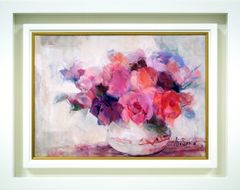 絵画・額縁・油絵・脇田 正夫・新品未使用・ばら・美術品・インテリア