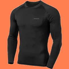 【人気商品】[テスラ] コンプレッションウェア メンズ 長袖 [UVカット・吸汗速乾] コンプレッション シャツ アンダーシャツ スポーツインナー ベースレイヤー トレーニングウェア