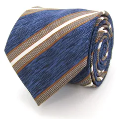 パーフェクトスーツ ブランド ネクタイ ドット柄 ストライプ柄 PO メンズ ネイビー P.S.FA 【中古】