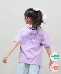 【ムラスポ公式】新品 RUSTY ラスティ 半袖 Tシャツ キッズ ジュニア 子供 女の子 バックデザイン サガラ刺繍 ニコちゃん 965504