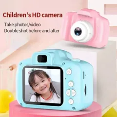 子供のためのミニデジタルカメラ 写真 ビデオ 小さなスラッシュおもちゃ x2を撮影できます