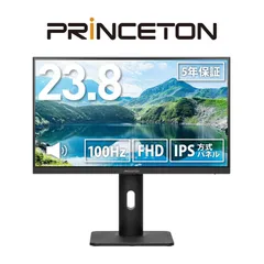 【 新品 未開封 】 プリンストン IPS方式パネル採用 USB Type-C搭載 23.8型フルHD液晶ディスプレイ スタンドタイプ ［23.8型 / フルHD(1920×1080) / ワイド］ PTF-H241WS-BK 未使用 送料無料