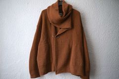 23AW Loose Fit Wrap Cardigan ストールネックピンニットカーディガンセーター / DANIEL ANDRESEN(ダニエルアンドレセン)