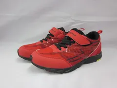 ジュニア シューズ スニーカー 男の子 ムーンスター moonstar スーパースター SUPERSTAR SS-J1168  バネのチカラ　2E 子供靴  男児 軽量 抗菌防臭 運動靴 キッズ 　レッド　20.0㎝