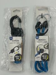 ナイトアイズ(NITEIZE) スライドロックバンジー 36インチ ブルー BSL36-03-R3 ・フックロックバンジー (日本正規品)セット品　No.64