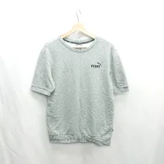 ◇ ⊇ PUMA プーマ 半袖 カットソー サイズM グレー メンズ E  【1502030026528】