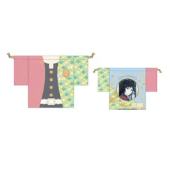 バンダイ 鬼滅の刃 羽織風巾着 冨岡義勇 KY-HK3-TG [冨岡義勇]