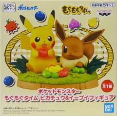 ポケットモンスター もぐもぐタイム ＊ピカチュウ&イーブイフィギュア