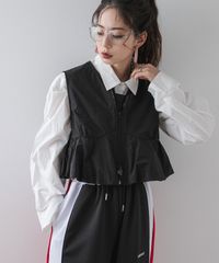 夢展望公式 [新品未使用] ビスチェデザインバルーンベスト [ブラック] 他カラー別ページ有 bohmal ブラウス・シャツ ブラウス・シャツ・チュニック（ノースリーブ・タンクトップ） 535801-01