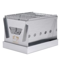シルバー 1台3役 1台3役 CBBQ-300 焼き網・収納バッグ付き 焼き網・収納バッグ付き 卓上 卓上 折りたたみコンロ ステンレス ステンレス CBBQ-300/500 コンパクトBBQコンロ コンパクトBBQコンロ シルバー 折りたたみコンロアイリスオ