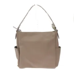 良好 BARCOS バルコス 2WAYショルダーバッグ 2WAYバッグ   グレージュ レザー レディース 　240001149898