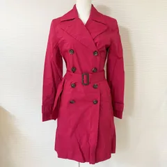 UNTITLED アンタイトル・・トレンチコート・ダブルブレスト・ウエストベルト付き