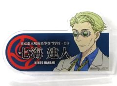 呪術廻戦 七海建人 原作 名札アクリルバッジ ジャンプショップ 缶