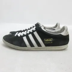 H■【28cm】アディダス/adidas G13265 ガゼル GAZELLE スエードスニーカー/黒/MENS■45【中古】