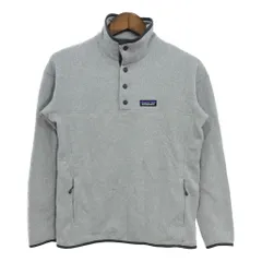 patagonia パタゴニア ベターセーター ハーフスナップ フリースジャケット アウトドア グレー (レディース M) 中古 古着 S1423
