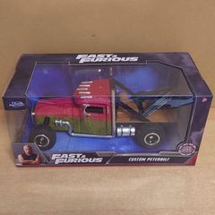 1/24 F＆F カスタム トラック レッド/グリーン ホブス ＆ ショウ ワイルド・スピードシリーズ ダイキャスト製ミニカー