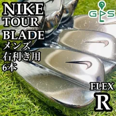 良品】ナイキ タイガーウッズ ブレード メンズアイアンセット 6