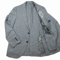 THE SUIT COMPANY スーツカンパニー テーラード ジャケット ブレザー ALPE SOLIVO アルペソリボ グレー 175cm-6Drop メンズ 【中古】
