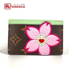 【村上コラボ★小物から可愛く♪】ルイヴィトン カードケース LOUIS VUITTON ルイヴィトン 村上隆 LV × TM カードケース