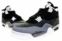 ナイキ NIKE AIR JORDAN 4 RETRO FEAR 2024 27.5cm FQ8138-002 AJ4 エア ジョーダン IV レトロ フィア フィアー ブラック 【ブランド古着ベクトル】【中古】▲■250415