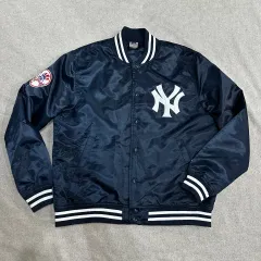 ♦マジェスティック　ニューヨークヤンキース　スタジャン ♦値下げ超美品♦ MAJESTIC マジェスティック スタジャン STADIUM JACKET NEW YORK