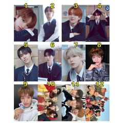 K-POP グッズ NEXZ ネクスジ トレカ 風 フォトカード １２枚セット  メール便可 オリジナル 韓流 アイドル NEX2Y 虹プロ Nizi Project