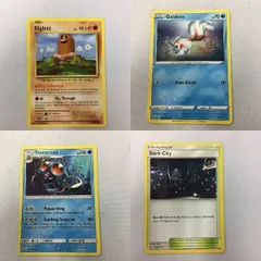 ぬ3 ポケモンカード 旧裏面 英語版 海外 ディグダ トサキント ドククラゲ トレーナーカード 85 102 88 ダークシティ ASK 3LVJ