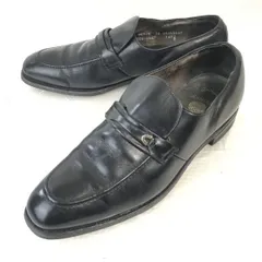 80s-90s/ビンテージ★コンフォートプラス/comfort plus★本革/ローファー/モカシン【9.5D/B /27.0/黒/BLACK】ビジネス/dress shoes◆pE-35<sale>