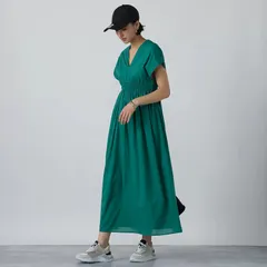 美品 マリハ MARIHA 夏の光のドレス カーキ グリーン カフタンワンピース 2025年最新】mariha ワンピース 夏の光のドレスの人気アイテム