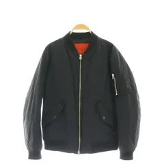 ロッソ ROSSO アーバンリサーチ MA-1 フライトジャケット ブルゾン ナイロン M 黒 ブラック /AQ ■OS