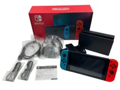 美品■Nintendo Switch 本体 ネオンブルー・ネオンレッド HAD-S-KABAA 完品セット 保護フィルム付き 動作確認済み 付属品完備
