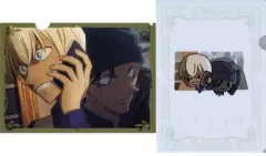 【中古】クリアファイル 安室透＆赤井秀一(緋色の真相) A4クリアファイルセット(2枚組) 「セガ ラッキーくじ 名探偵コナン メモリアルカット FILE.2」 K賞